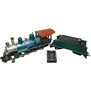 Bachmann G Scale Big Hauler Locomotive and Santa Fe Tender with Remote *READ